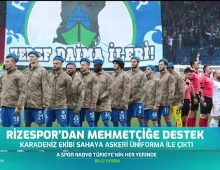 Çaykur Rizespor'dan Mehmetçiğe destek
