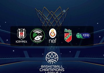 Basketbol Şampiyonlar Ligi'nde yeni sezon heyecanı!