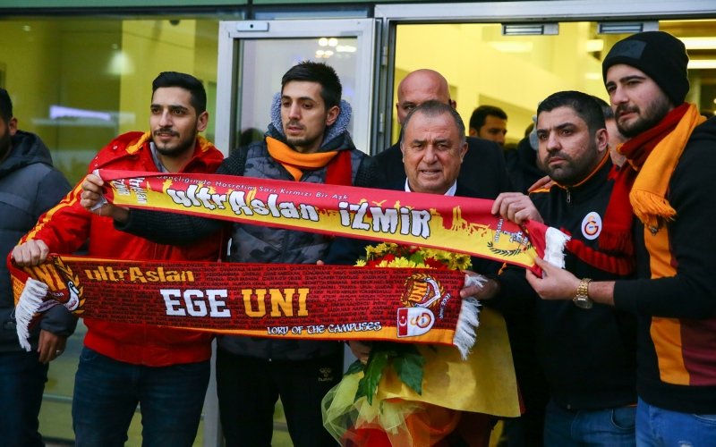 Galatasaray İzmir’e geldi
