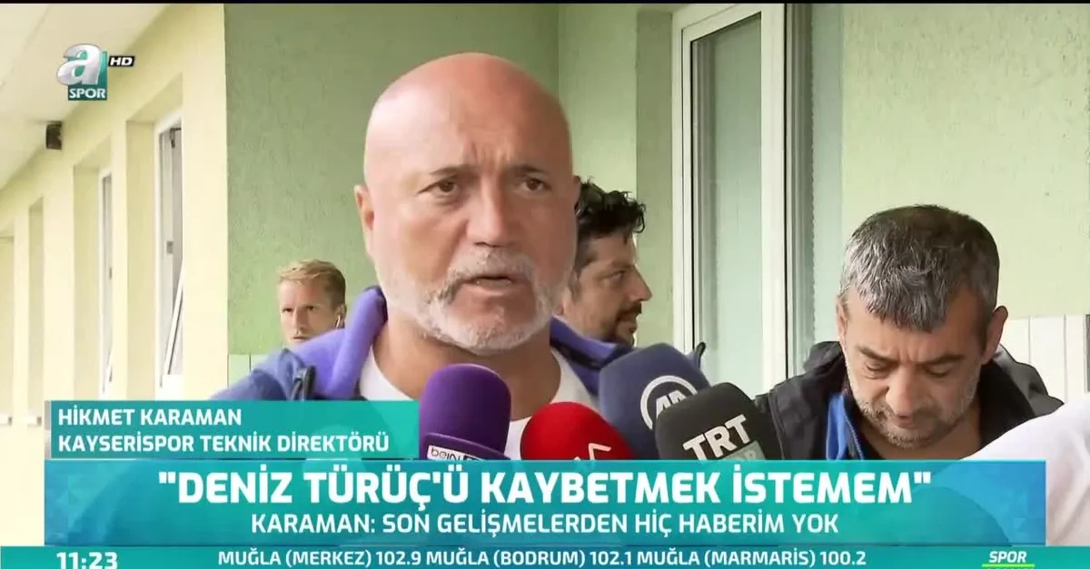 Hikmet Karaman'dan Deniz Türüç açıklaması