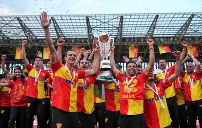 Göztepe şampiyonluk kupasına kavuştu