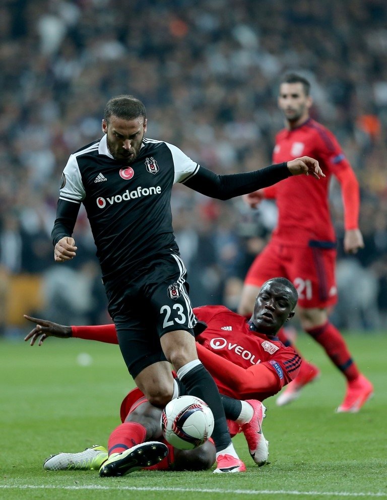 Beşiktaş - O.Lyon maçından kareler