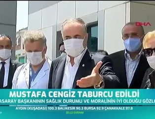 Mustafa Cengiz taburcu edildi
