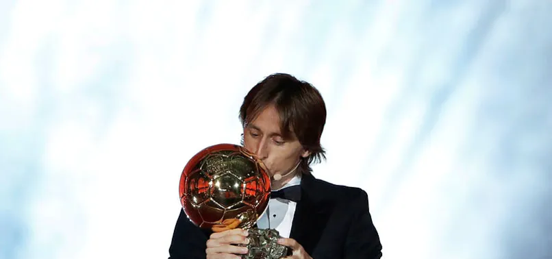 "Altın Top" ödülü Modric'in