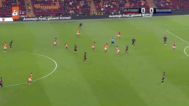 GOL | Galatasaray 1-0 Başakşehir