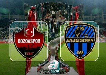 Yozgat Belediyesi Bozokspor-Fatsa Belediyespor maçı saat kaçta?
