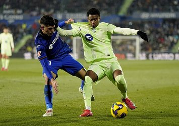 Barcelona'ya Getafe engeli!