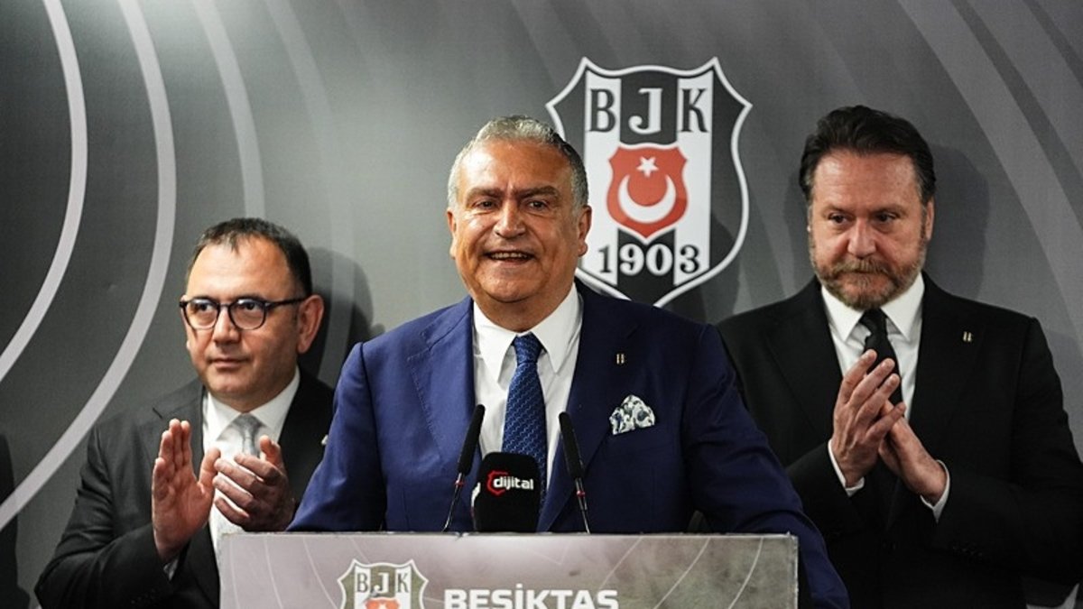 Beşiktaş'ta bayramlaşma töreni yapıldı