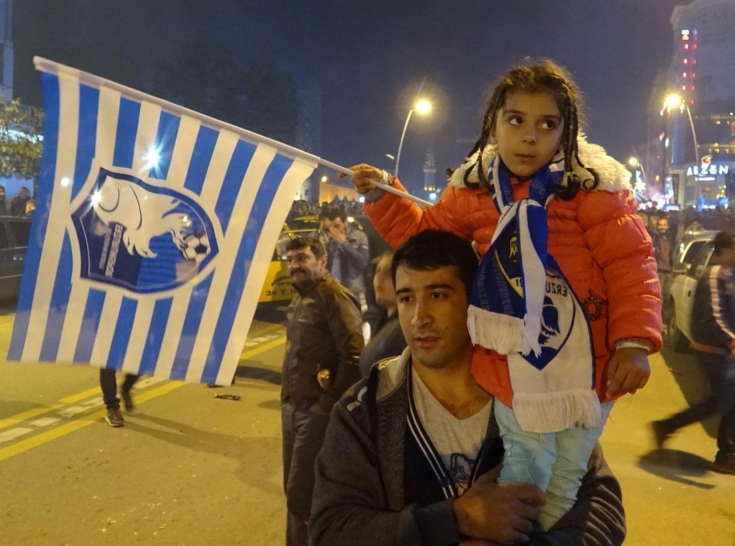 Erzurum’da TFF 1. Lig sevinci