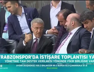 Trabzonspor'da istişare toplantısı yapıldı
