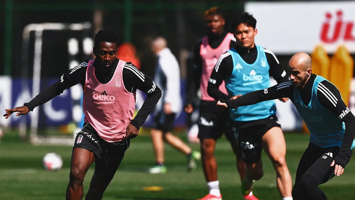 Beşiktaş, Kasımpaşa maçının hazırlıklarını sürdürdü