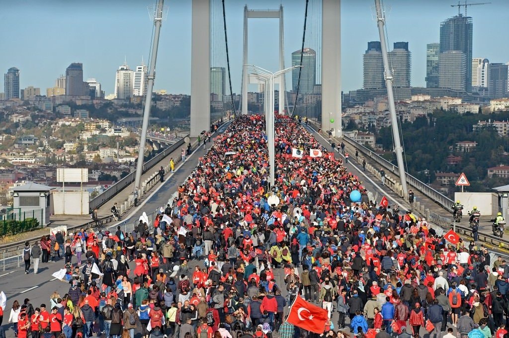 Vodafone 38. İstanbul Maratonu’ndan kareler