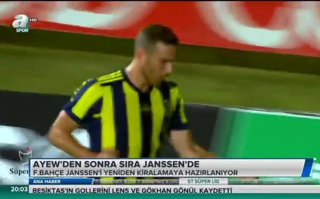 Ayew'den sonra sıra Janssen'de