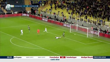 Fenerbahçe 3-1 İstanbulspor (MAÇ SONUCU-ÖZET) Kanarya güle oynaya son 16'da!