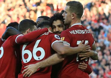 Liverpool kazandı, Salah rekor kırdı