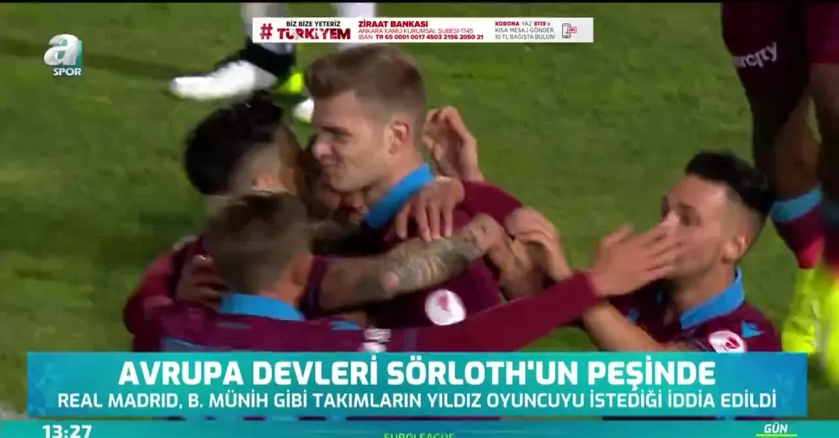 Sörloth'un değerini Trabzonspor bildi