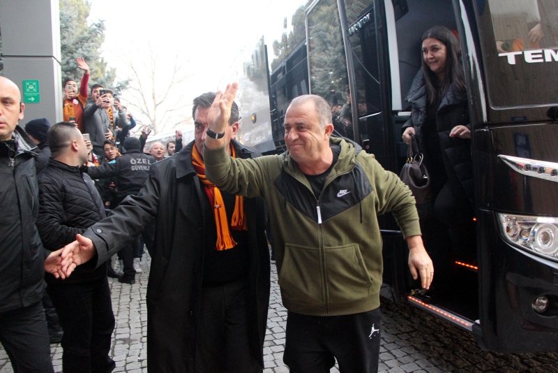 Bolu’da Galatasaray izdihamı yaşandı