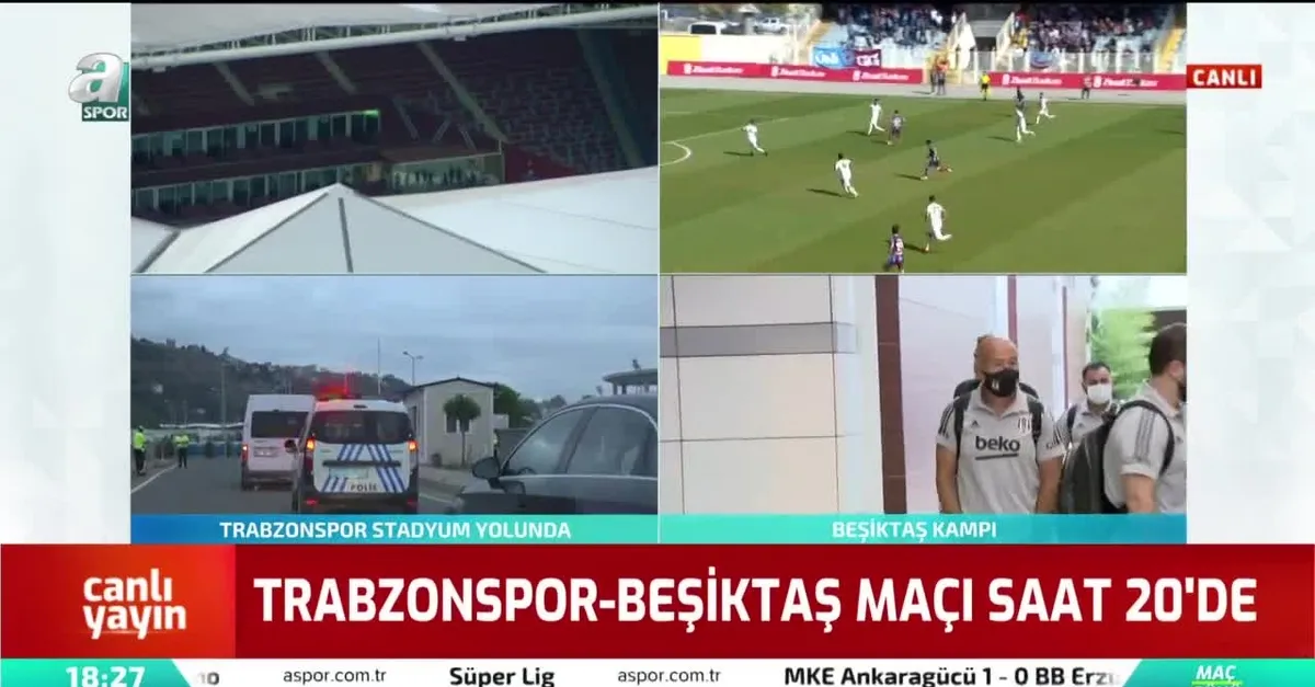 Trabzonspor kafilesi stadyuma ulaştı