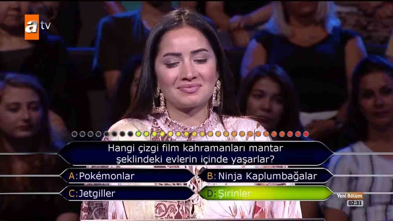 Milyoner’e damga vuran ’Futbol’ sorusu! Kim Milyoner Olmak İster 833.yeni bölüm soru ve cevapları!