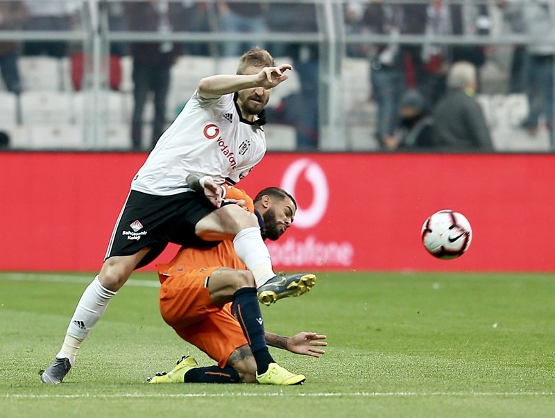Beşiktaş - Başakşehir maçından kareler
