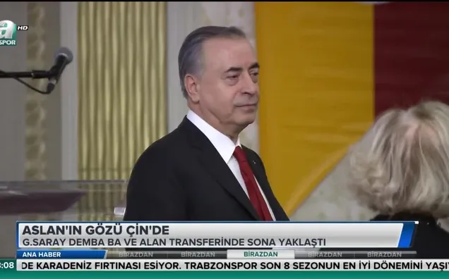 Aslan'ın gözü Çin'de