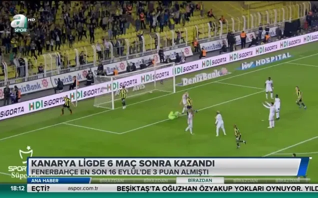 Kanarya ligde 6 maç sonra kazandı