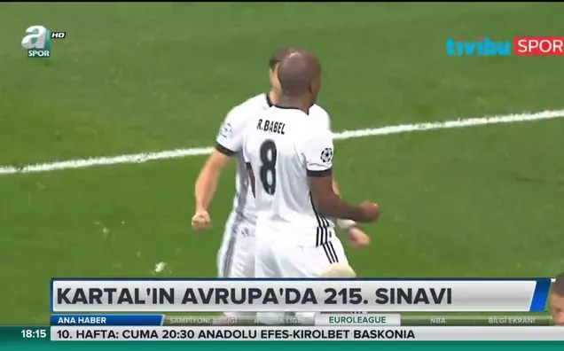 Beşiktaş'ın Avrupa'da 215. sınavı