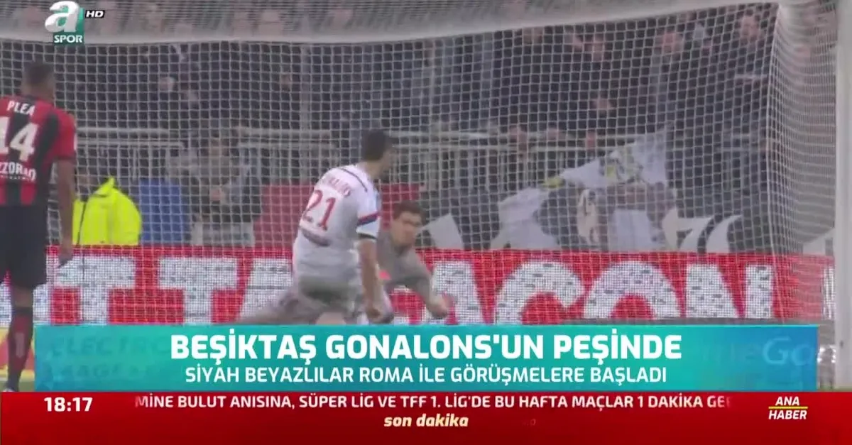 Beşiktaş Gonalons'un peşinde