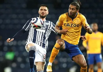 Okay'lı West Bromwich Everton'a yenildi