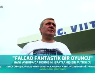 Hagi'den Falcao sözleri!