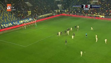 Ankaragücü'nün attığı gol ofsayta takıldı!