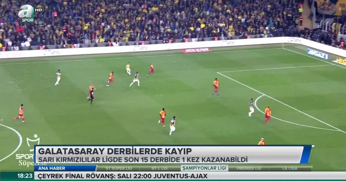 Galatasaray derbilerde kayıp