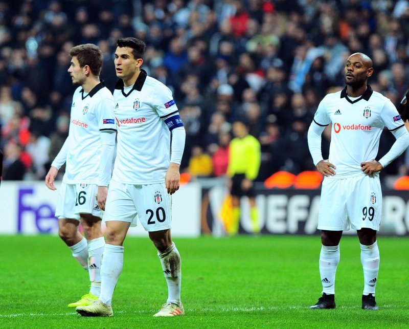 Beşiktaş - Malmö maçından kareler