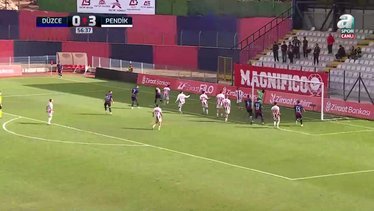 GOL | Düzcespor 1-3 A.G. Pendikspor