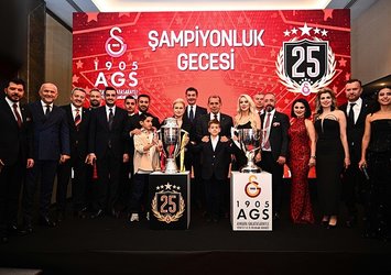 G.Saray'ın şampiyonluğu Ankara'da kutlandı