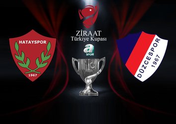 Hatayspor - Düzcespor | CANLI