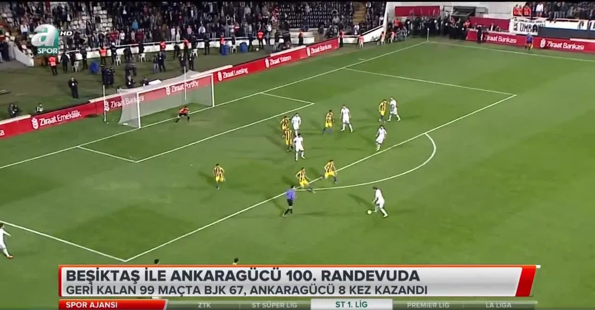Beşiktaş ile Ankaragücü 100. randevuda