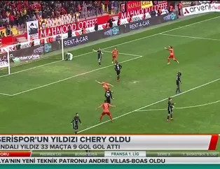 Kayserispor'un yıldızı Cherry oldu