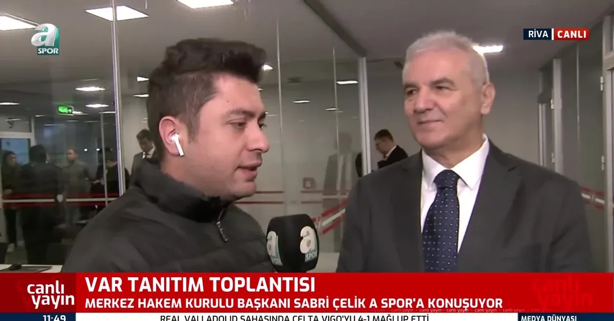Sabri Çelik'ten 'VAR' açıklaması!