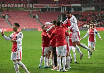 Samsunspor sahasında kazandı!