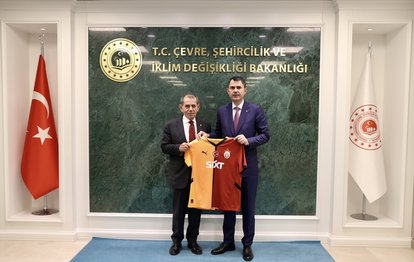Bakan Kurum Dursun Özbek’i kabul etti