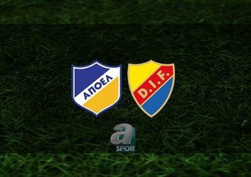 Apoel - Djurgarden maçı saat kaçta?