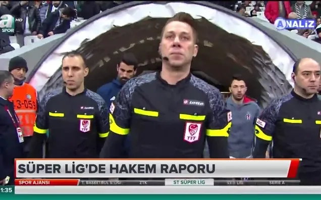 Süper Lig'de hakem raporu
