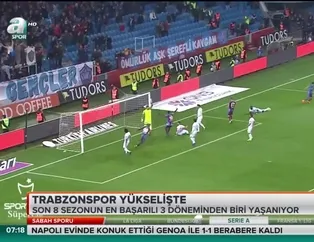 Trabzonspor yükselişte