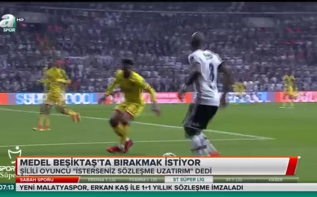 Medel Beşiktaş'ta bırakmak istiyor