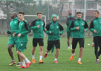 Bursaspor'da Osmanlıspor maçı hazırlıkları