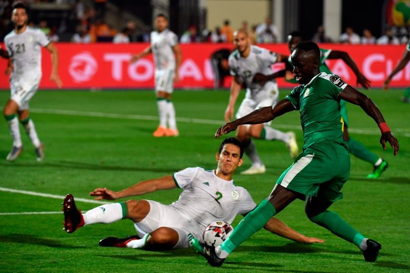 Senegal - Cezayir  maçından kareler...