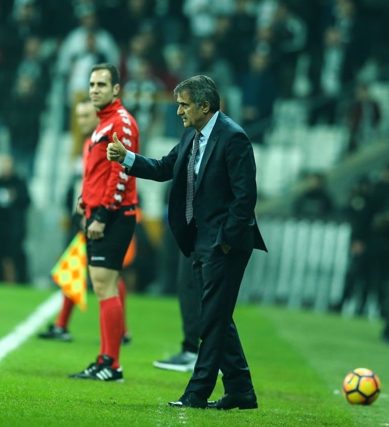 Beşiktaş-Akhisar Belediyespor karşılaşmasından kareler