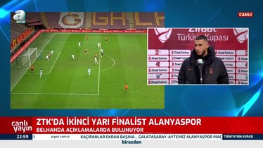 Younes Belhanda Galatasaray - Alanyaspor maçı sonrası konuştu! "Finale çıkmak istiyorduk ama olmadı"