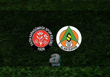 Karagümrük - Alanyaspor | CANLI